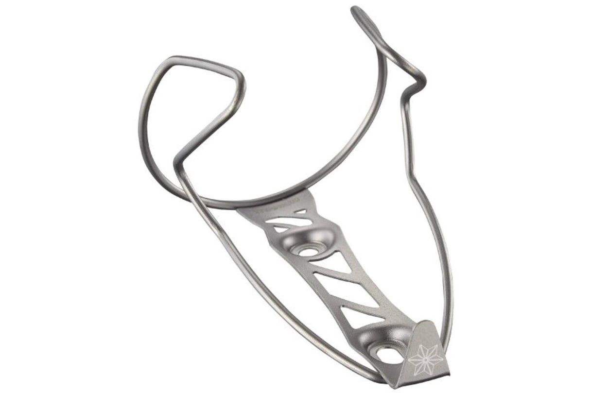 Supacaz Tifly Cage Bidone holder Titanium RAW