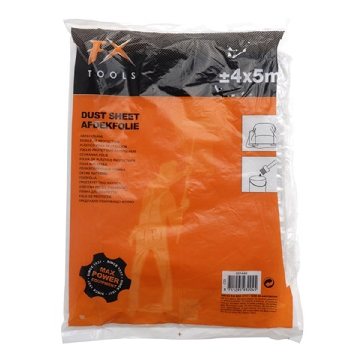 Fx tools transparent cover film 400x500cm