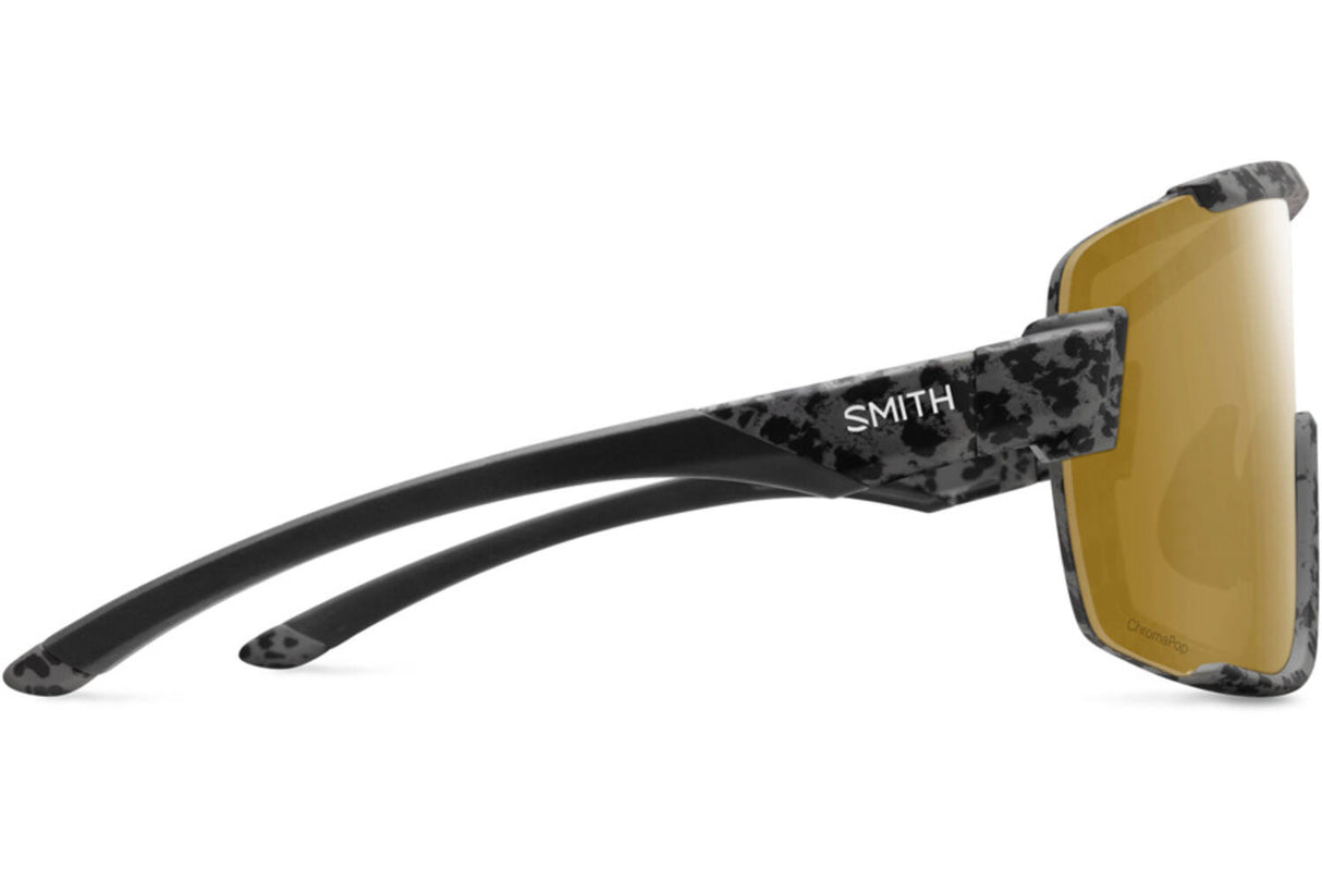 Smith Bril Wildcat Matte Grey Marble Chromapop Polarized Bronze Mirror