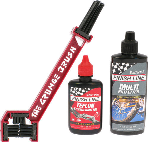Finish Line starter kit 1-2-3 the grunge brush combo