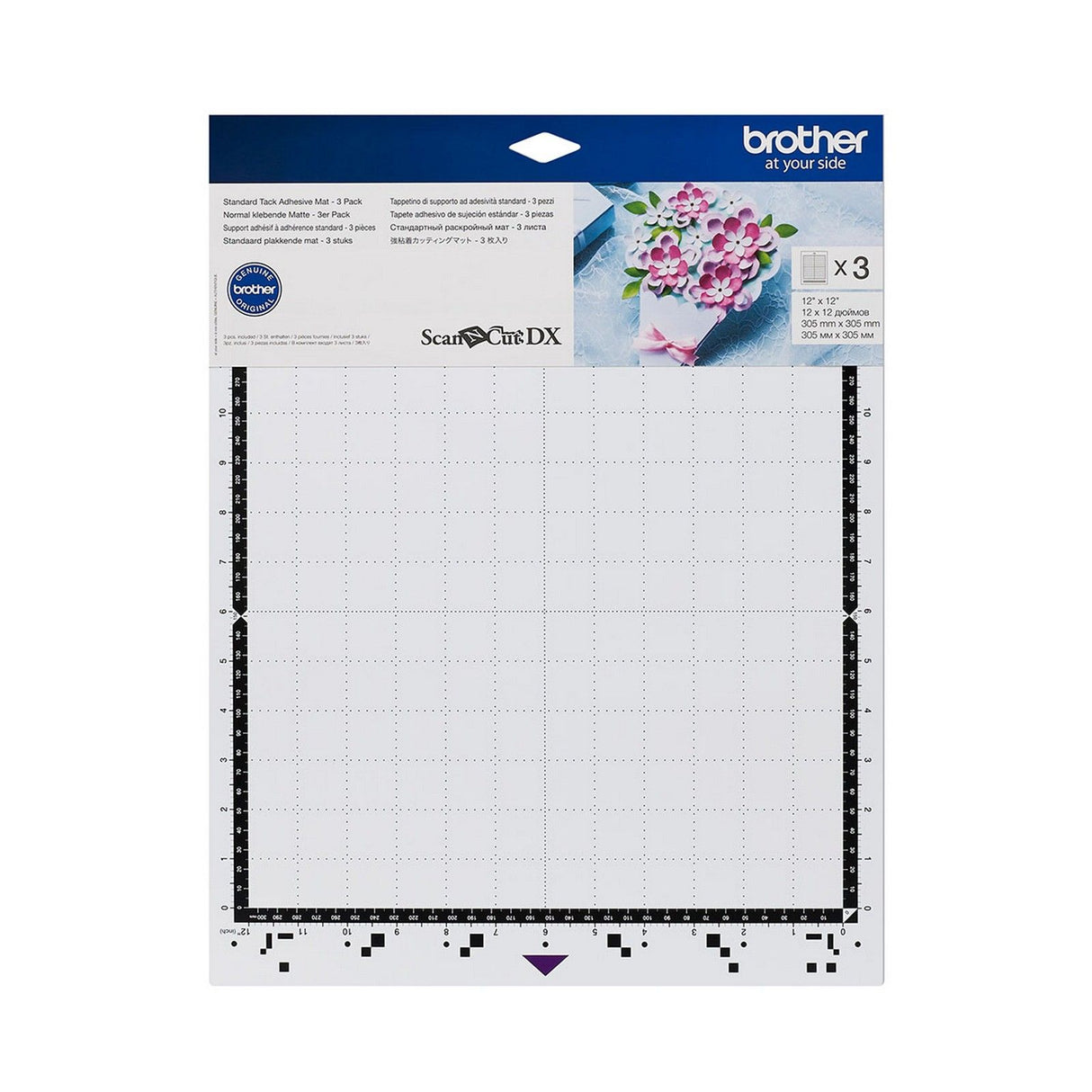 Brother • ScanNCut Standard Tack Adhesive Mat 3pcs