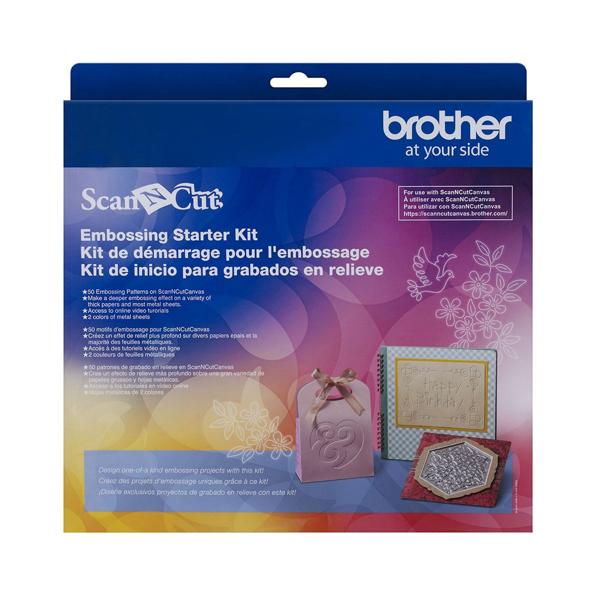 Brother • ScanNCut embossing starter kit