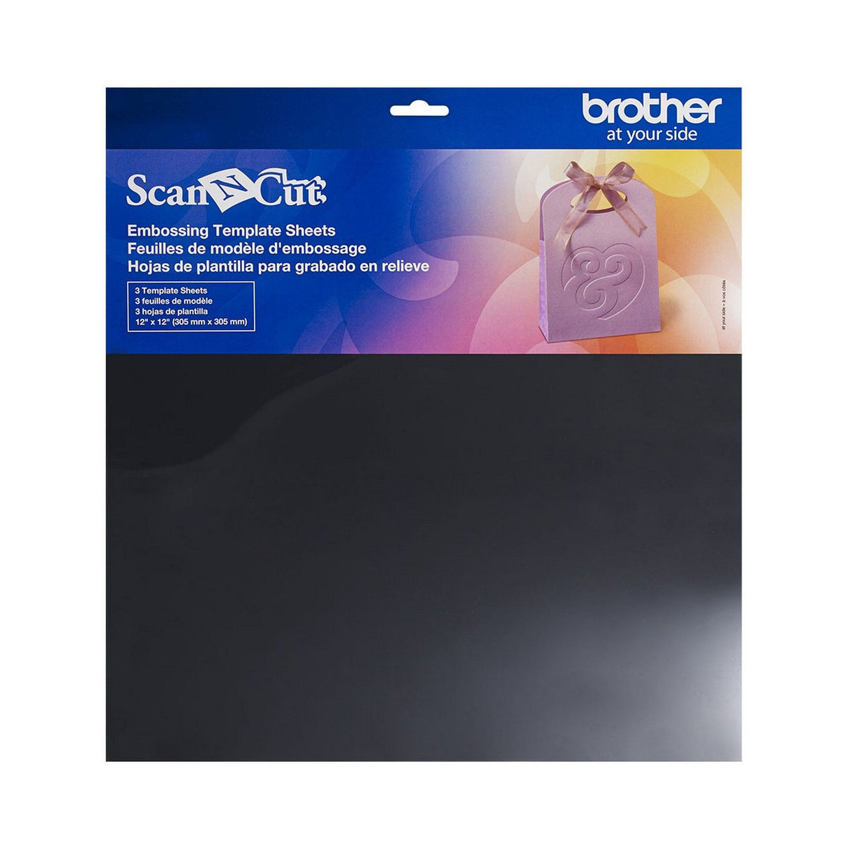 Brother • ScanNCut embossing template sheets 3pcs