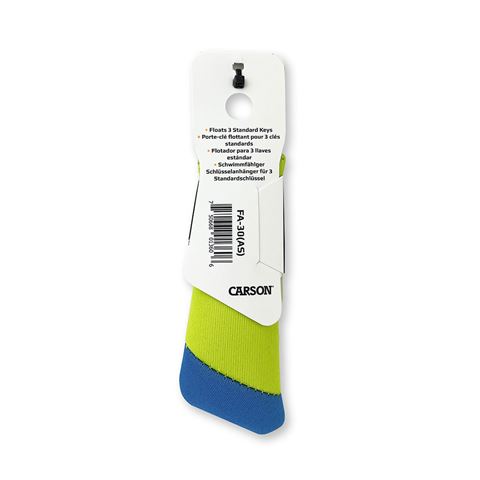 Carson Floating Key Anneau pour 3 touches - Bleu vert