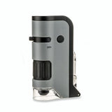 Carson Handmicroskop MP-250-Mikroflip 100-200x mit Smartphone-Adapter