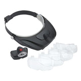 Carson Head Loop Pro -serien Magnivisor Deluxe med LED och 4 linser