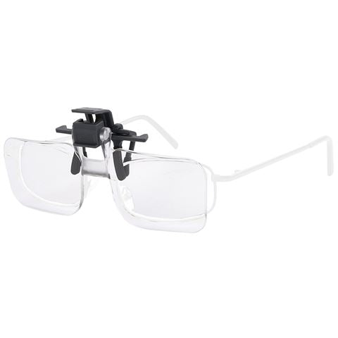 Carson Loep Glasses 1,5x (+2,25 DioPtrie) Clip-on och Flip-Up