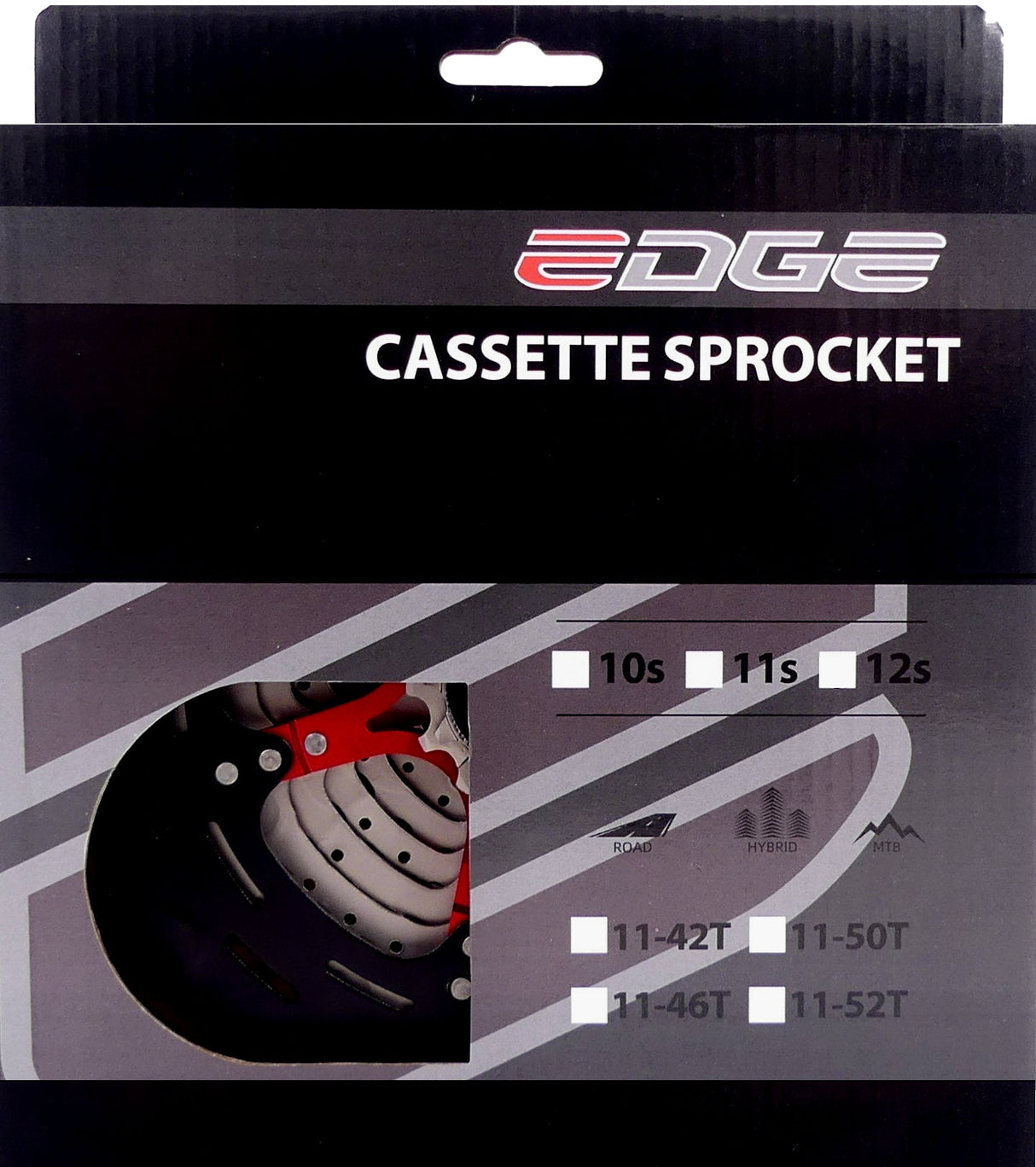 Cassette de bord 11 vitesses CS-M9011 11-42T Silver Black