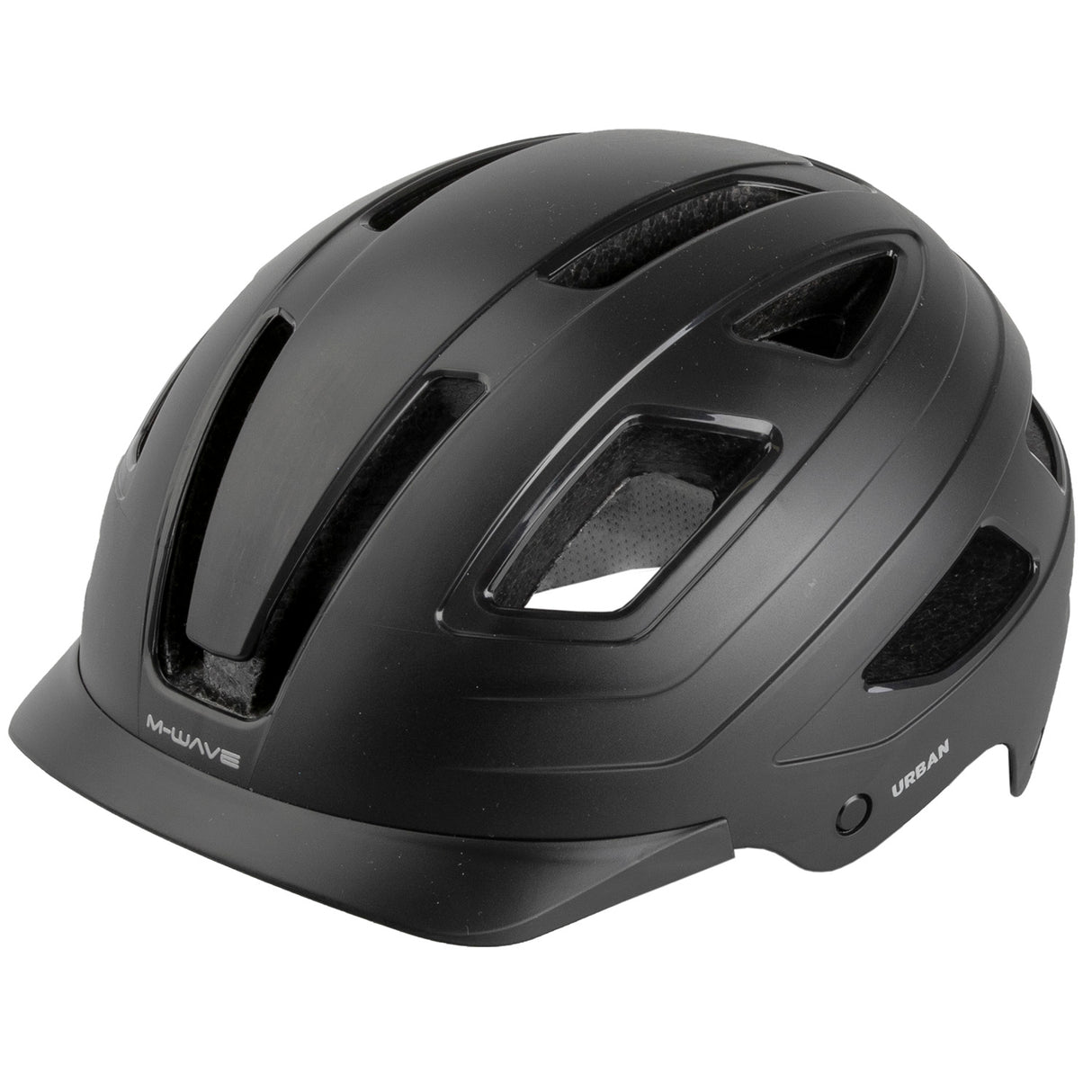 M-Wave M-Wave Urban Helm mit Lichtgröße L 59-61 cm Schwarz