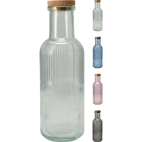 Excellent houseware drinking bottle glass 1l