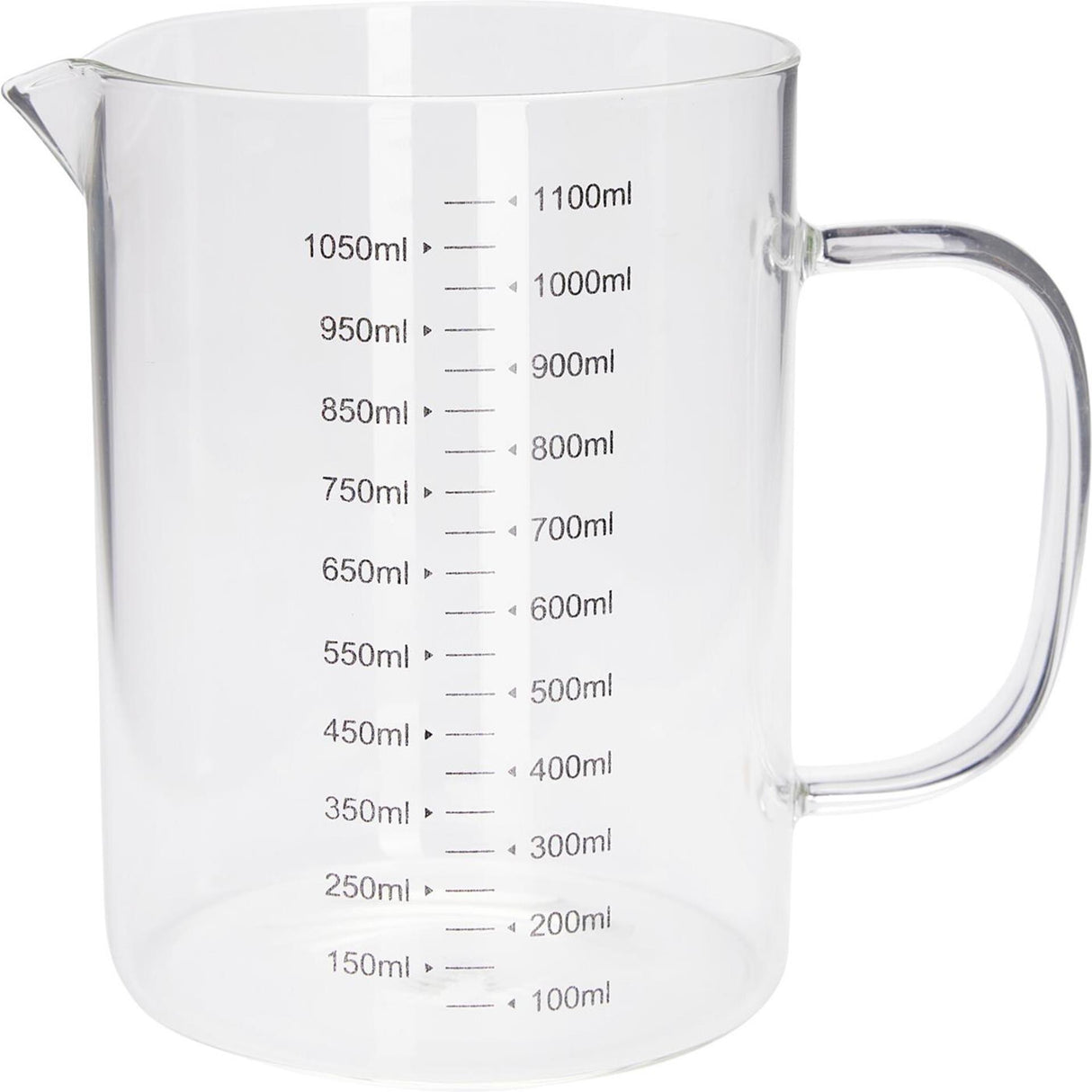 Excellent houseware measuring cup glass 1l