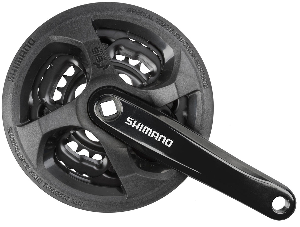 Shimano Cranket FC-TY301 42x34x24T -4mm 170mm 6-8 speed black