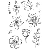 Creative expressions • clear stamp set blooming marvelous