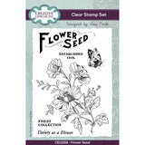 Creative expressions • clear stamp set flower seed