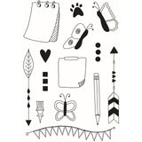 Creative expressions • clear stamp delightful decorations