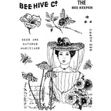 Creative expressions • clear stamps bee keeper
