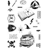 Creative expressions • clear stamps poisonous potions