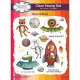 Creative expressions • jane's doodles clear stamp set have a blast
