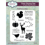 Creative Expressions • Taylor Made Journals Clear Stamp Set Fall Favorites