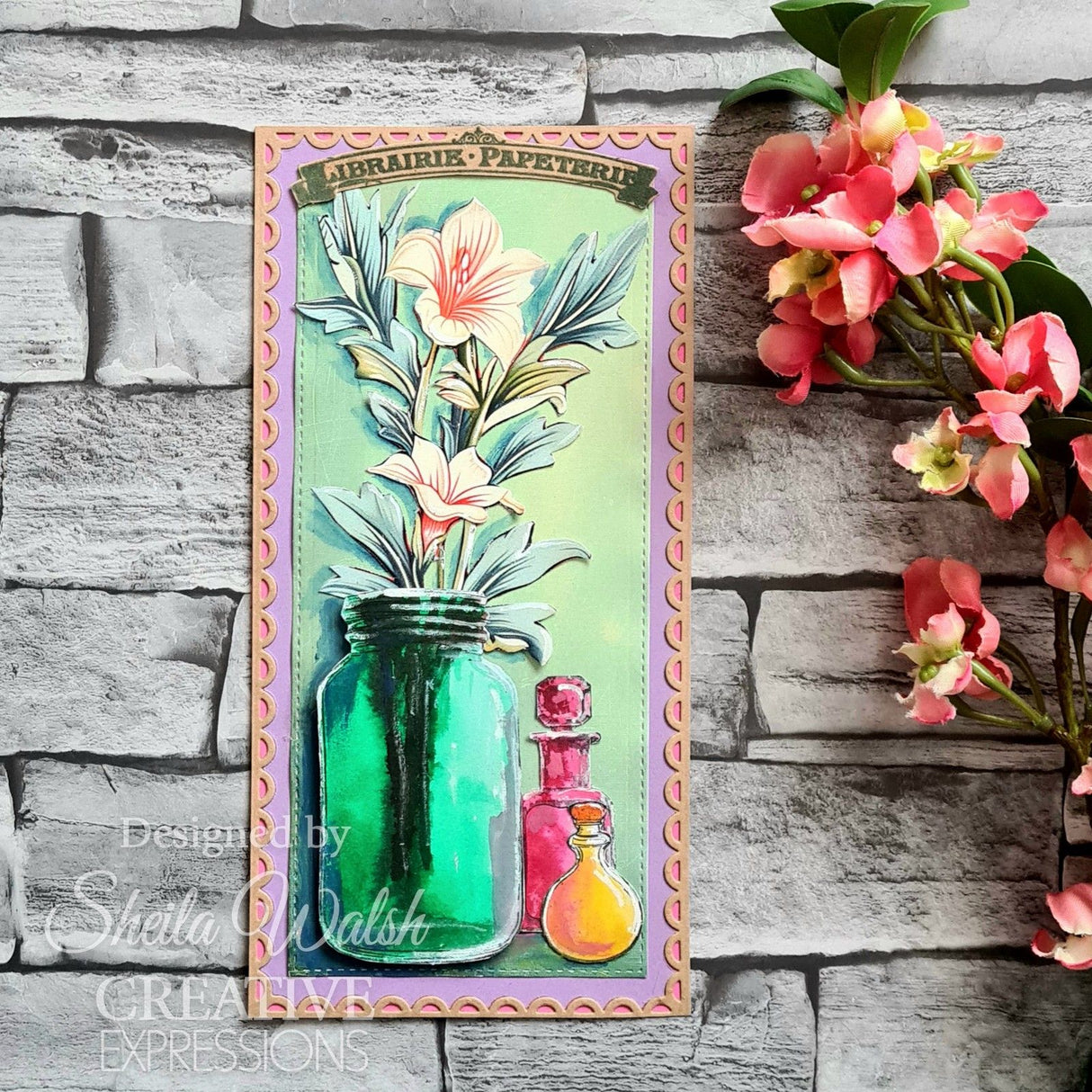 Creative Expressions • Taylor Made Journals Adornments 1 Clear Stamp Set