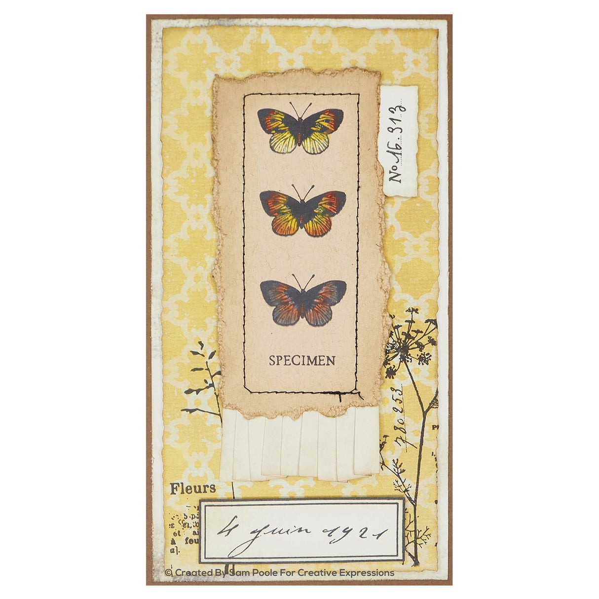 Creative Expressions • Clear stamp set dates back