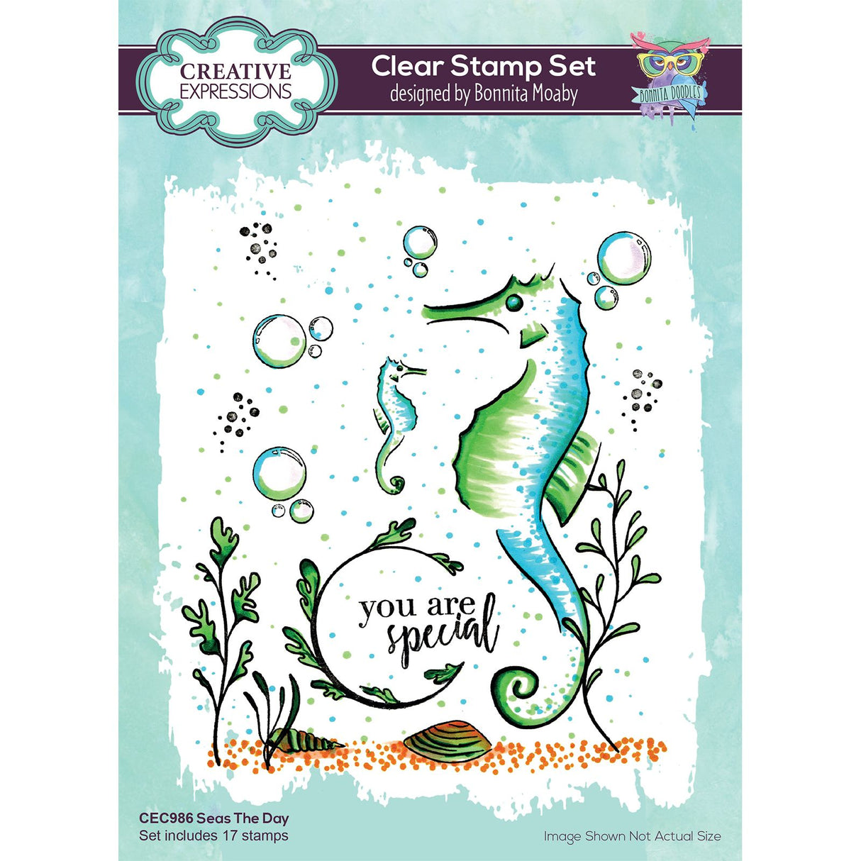 Creative Expressions • Clear Stamp Set A5 Seas The Day