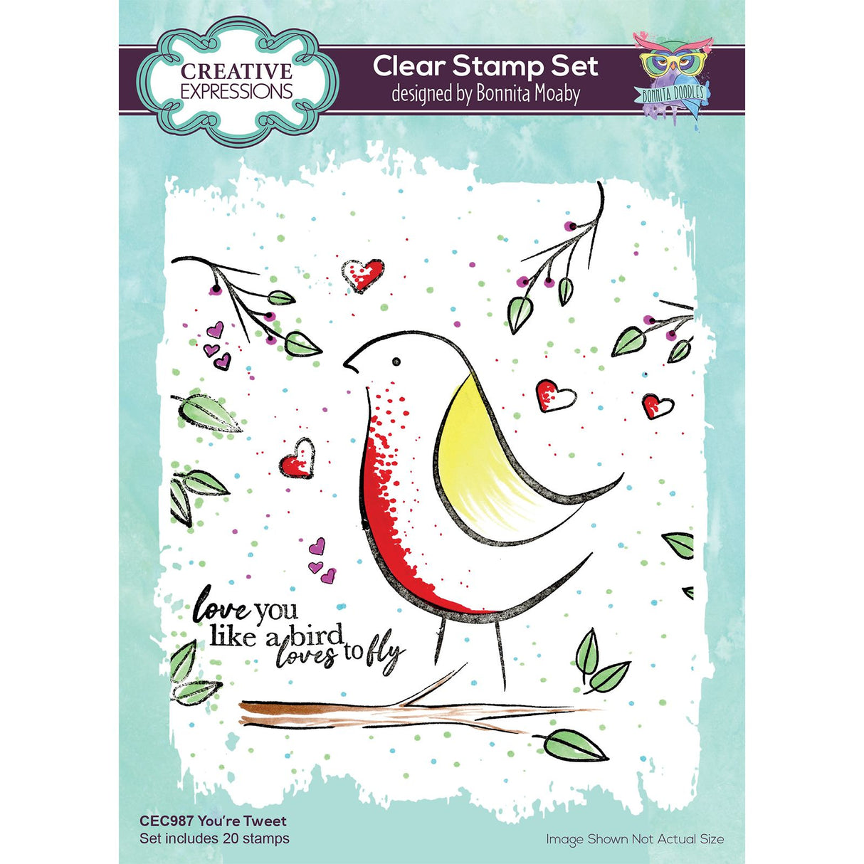 Creative Expressions • Clear Stamp Set A5 You're Sweet