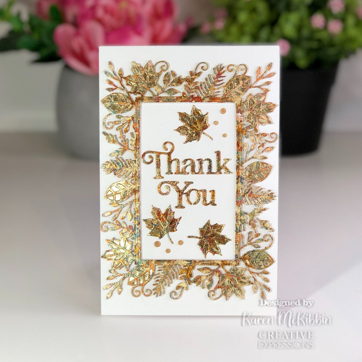 Creative Expressions • Craft Dies Block Sentiments Thank You