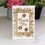 Creative Expressions • Craft Dies Block Sentiments Thank You