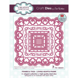 Creative expressions • frames dies loving hearts frame