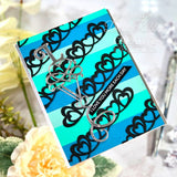 Creative expressions • frames dies loving hearts frame