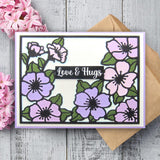Creative expressions • frames tags craft die wild rose cover plate
