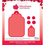 Woodware • fancy tags buttons craft die