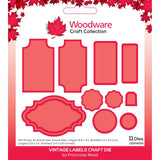 Woodware • die vintage labels