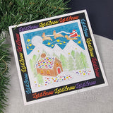 Creative expressions • craft die christmas cottage