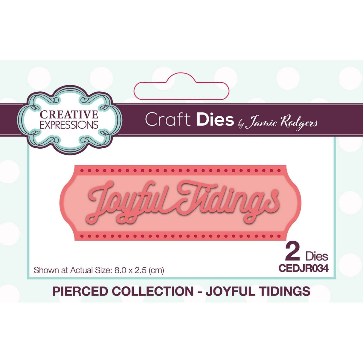 Creative expressions • craft die joyful tidings