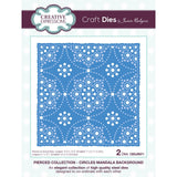 Creative expressions • cutting die circles mandala background