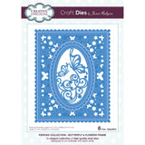 Creative expressions • Cutting die butterfly flowers frame