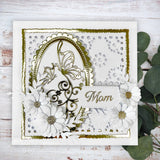 Creative expressions • Cutting die butterfly flowers frame