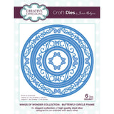 Creative Expressions • Die butterfly circle frame