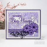 Creative expressions • noble shadowed sentiment craft die sending big hugs