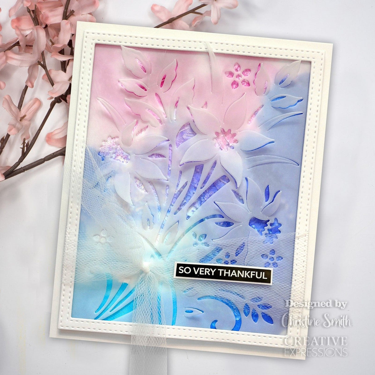 Paper cuts • cut lift die dancing daffodils