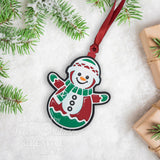 Paper cuts • festive craft die snowman