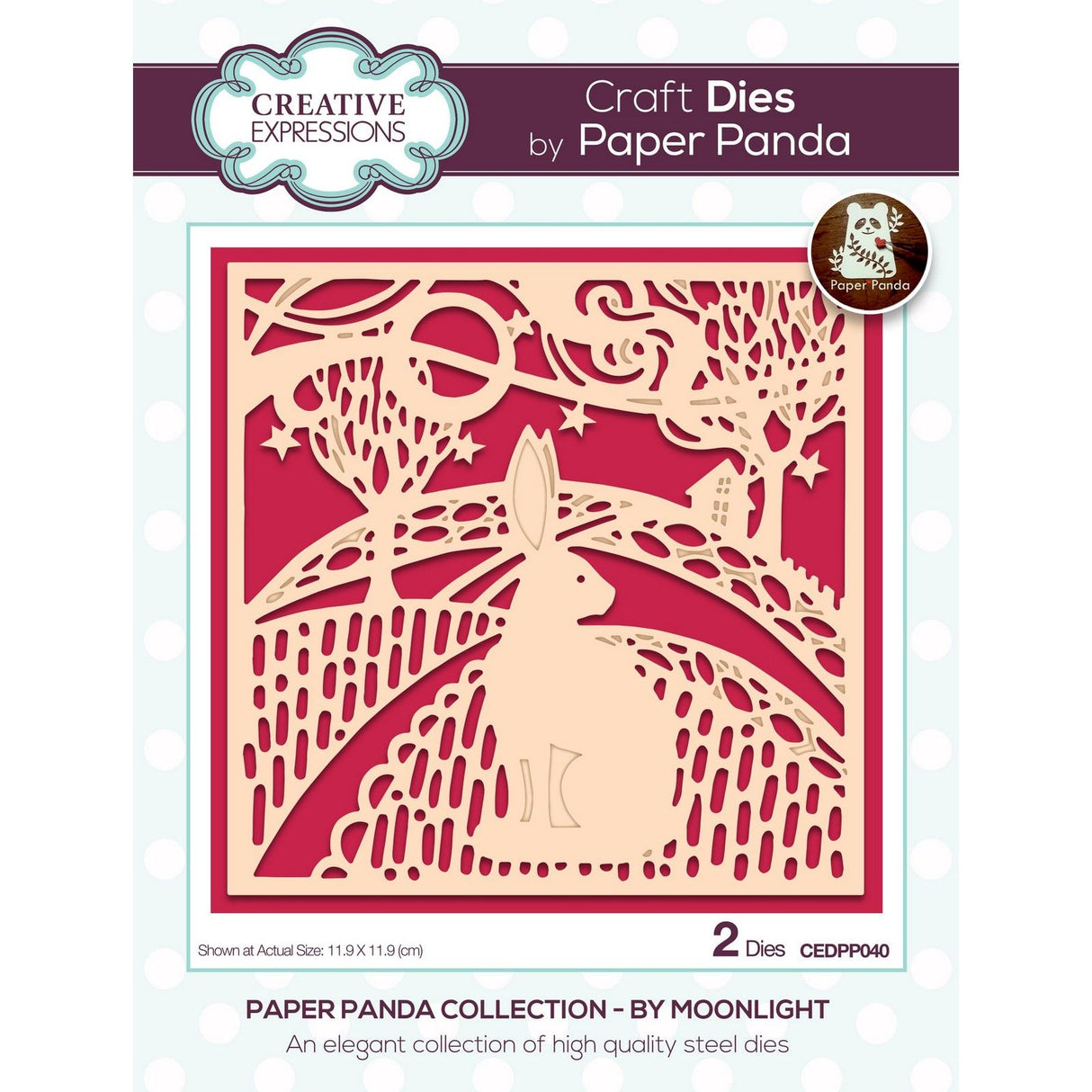 Creative Expressions • Paper Panda Die by Moonlight