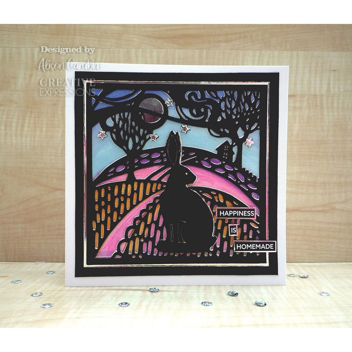 Creative Expressions • Paper Panda Die by Moonlight