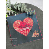 Creative Expressions • Paper Panda Die Roses in Bloom