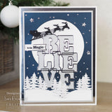 Creative expressions • big bold words die set believe