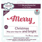 Creative Expressions • Sue Wilson Die Stamp Set Merry