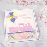 Creative expressions • cutting die mini shadowed sentiments special delivery