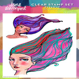 Creative expressions • clear stamp set flyaway